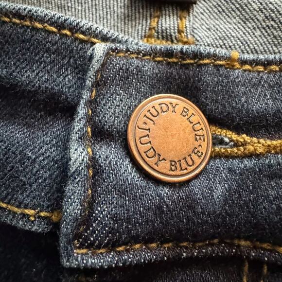 Judy Blue Jeans Womens Sz 15/32 15 32 Blue Skinny Relaxed Fit Stretch High Rise - Picture 3 of 13